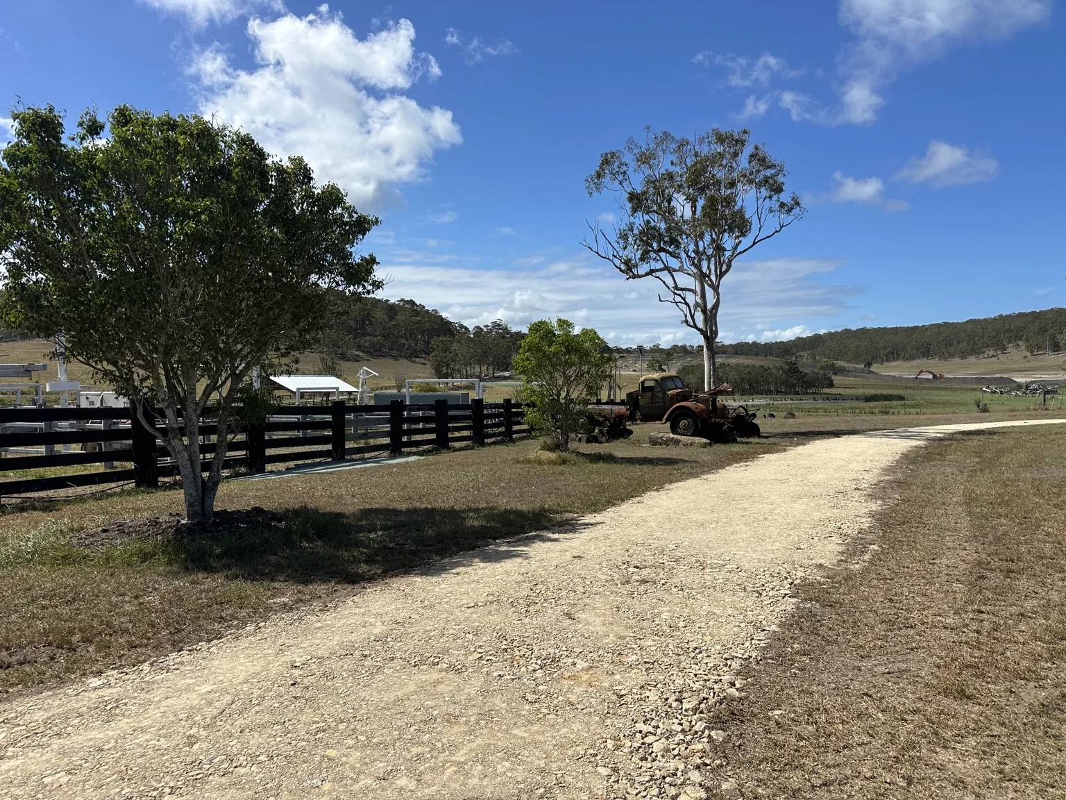 Rural earthmoving project